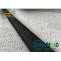 China Adhensive Fusible Knit Interfacing , B8000B Men ' s Suit Fusible Tricot Interfacing factory