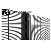 Quality 2.4m Anti Climb Security Fencing , Galvanised Anti Climb Fencing for sale