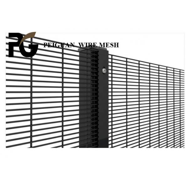 Quality 2.4m Anti Climb Security Fencing , Galvanised Anti Climb Fencing for sale