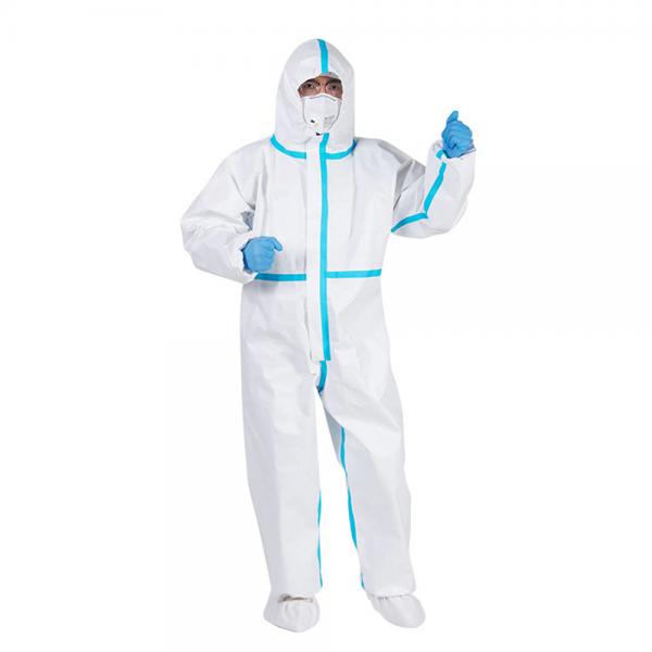 Quality signo group Nonwoven Disposable Ppe Coveralls / Disposable Safety Suit for sale
