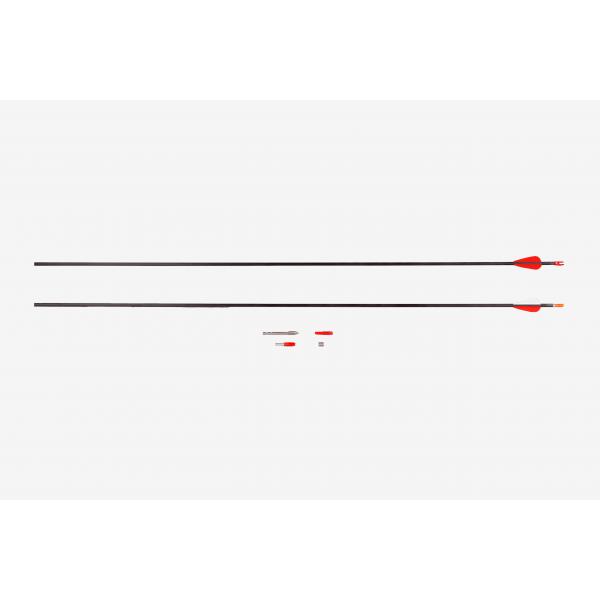 Quality Spine 500/600/700/800/900/1000/1100/1200 Youth Target Arrows With 1.75/2