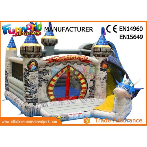 Quality Commercial Inflatable Bounce House For Kids Customized Size / Color for sale
