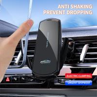 China Air Vent Samsung Qi Wireless Car Charger Mount  10W Fast Charging factory