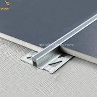 China Decorative Metal Edge Trim Expansion Joint Profile Chrome L Tile Trim factory