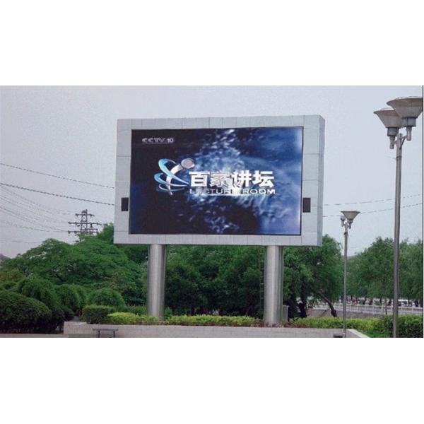 Quality 1R1G1B P10 Outdoor Led Advertising Billboard With Wide Viewing Angle Pixel 348 for sale