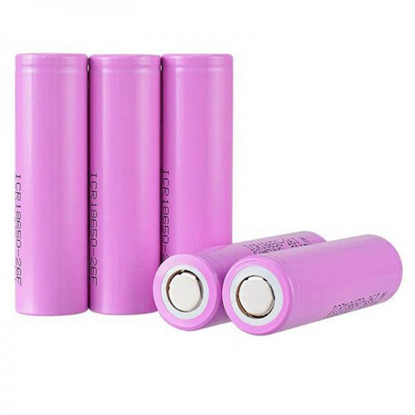 Quality RoHS 3.7V Li Ion 1500mAh 15C 18650 Lithium Battery Cells for sale