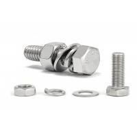 Quality stainless steel m27 hex head bolt Fastener DIN931 Bolzen all style of screw 16mm m40 High strength TC bolt nut washer A3 for sale