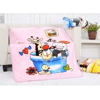 China Cartoon Character Blankets For Sofa Throws , Baby Flannel Receiving Blankets factory