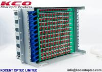 China 19'' Fiber Optic Distribution Box 144 Core ODF Unit / 144fo Patch Panel For Cabinet factory
