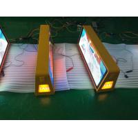 China Easy installation taxi led advertising sign , wireless taxi top sign factory
