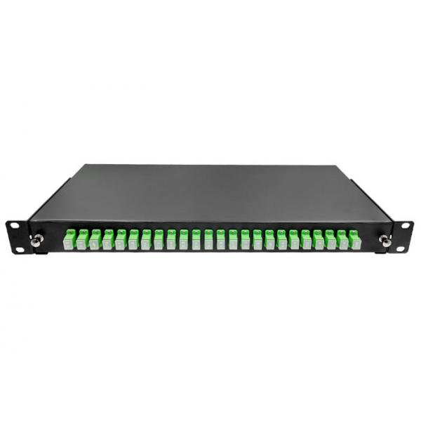 Quality 24 Ports SC/APC ODF Rack Fiber Patch Panel 1U 19 Inch Standard Frame Type Pull - Out for sale
