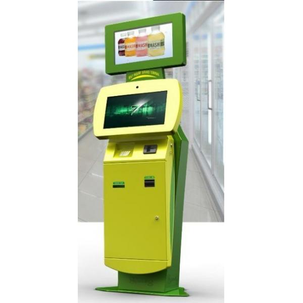 Quality Card Printer Self Payment Kiosk floor standing , interactive display for sale