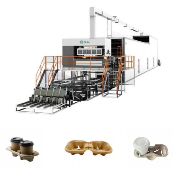 Quality Industrial Rotary Coffee Cup Tray Machine With Multi Layer Metal Drying Line for sale