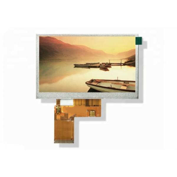 Quality Custom Transparent 4.3 TFT LCD Display , 480 * 272 Dot TFT Color Screen With 24 Bit for sale