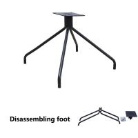 China Modern Assemble Office Chair Metal Base Replacement Black 3.25kg Metal Base For Office Chairs factory