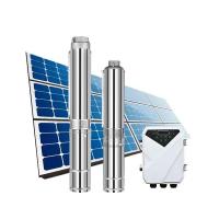 China High Quality Solar Powered Water Pump System Dc Deep Well Solar Submers Pump For Agriculture factory