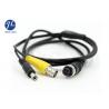 China 4 Pin Video Aviation Cable For Connect DC And BNC Cable For CCTV Security Camera factory