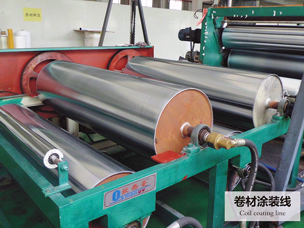 Quality Grass green /computer white Coil coating line for sale
