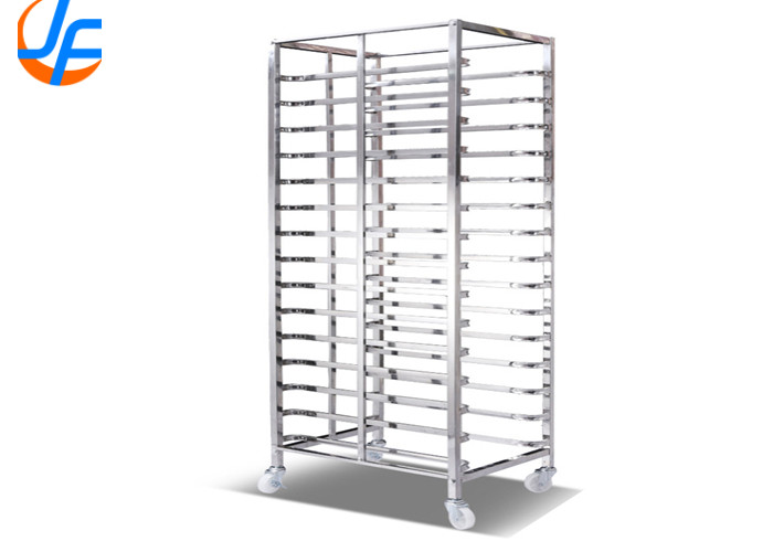 China RK Bakeware China Foodservice NSF 15 Layer 30 Pans SUS304 Baking Tray Trolley Oven Rack Double Rack factory