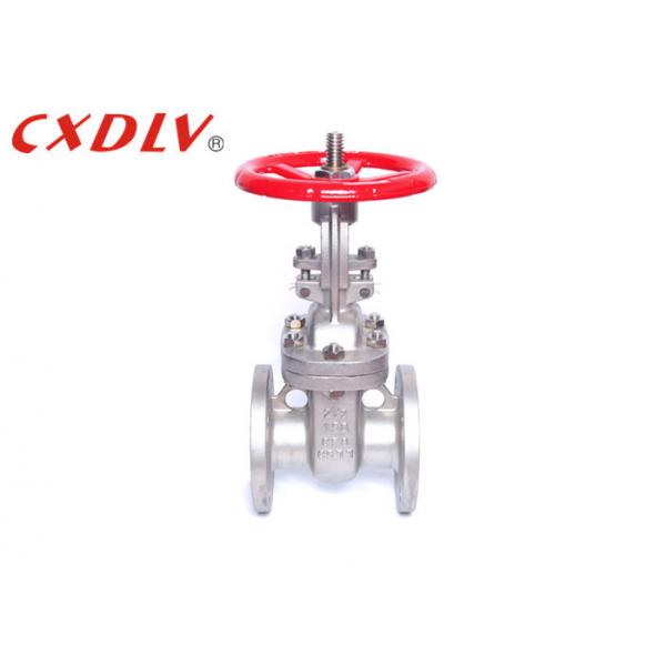 Quality Through Conduit Gate Valve Double Flange Ends Resilient Wedge ANSI Standard for sale