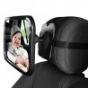 China Rear Facing Baby View Mirror for Child Safety Car Seat - Crystal Clear Reflection Convex Mirror factory