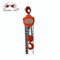 Quality 3 Ton HSZ-C Series Hook Hanging Small Chain Block for sale