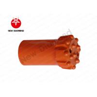 China Professional T45 DTH Small Rock Drill Bits , Earthworks Tapered Button Bits for sale