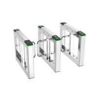 Quality SUS304 Face Recognition Swing Barrier Turnstile 30 People/Min Automatic for sale