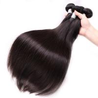 Quality 100% Brazilian Virgin Hair Straight , Silky Soft Brazilian Straight Hair Bundles for sale