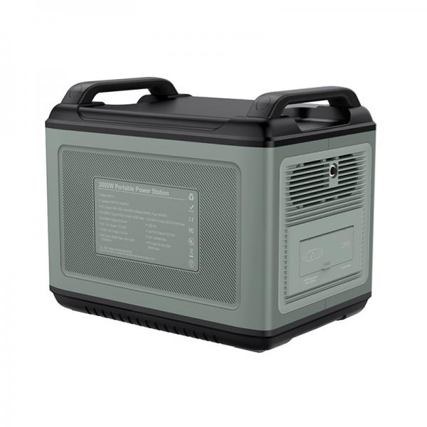 Quality LiFePO4 Off Grid Home Generator , 1997Wh Portable Emergency Power Supply for sale