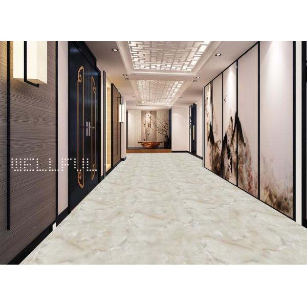 Quality 18x18 Inch 1.8mm Thickness Marble Lvt Flooring Anti Slip Uv Treatment for sale