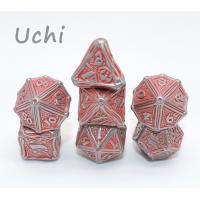 China Antiwear Practical Mini Polyhedral Dice Set Handcrafted Durable for sale