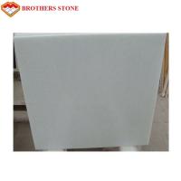 China Thassos White Marble Floor Tile , Pure Crystal White Marble Stone Tile factory
