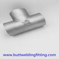 Quality Stainless Steel SUS304 Pipe Fittings Equal Tee 10 Inch ASME B16.9 3 Way for sale