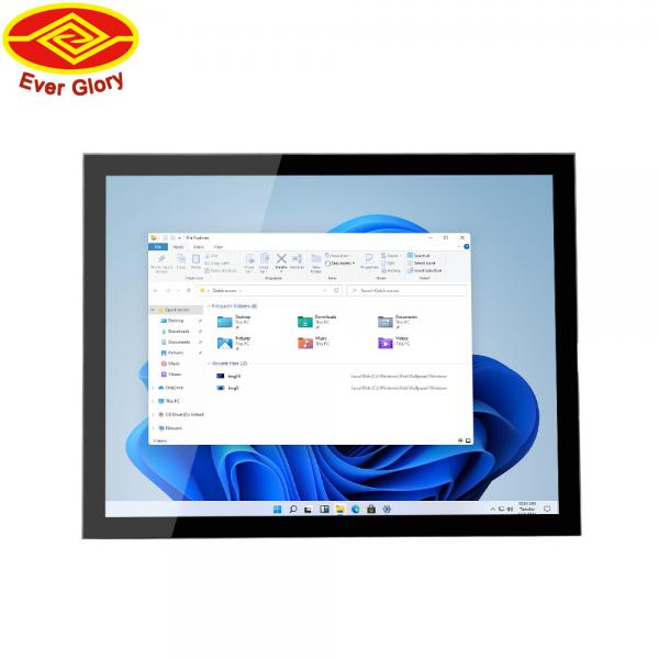 Quality Military Grade 15 Inch Touch Screen , Touch Panel Display USB 12C RS232 Interface for sale