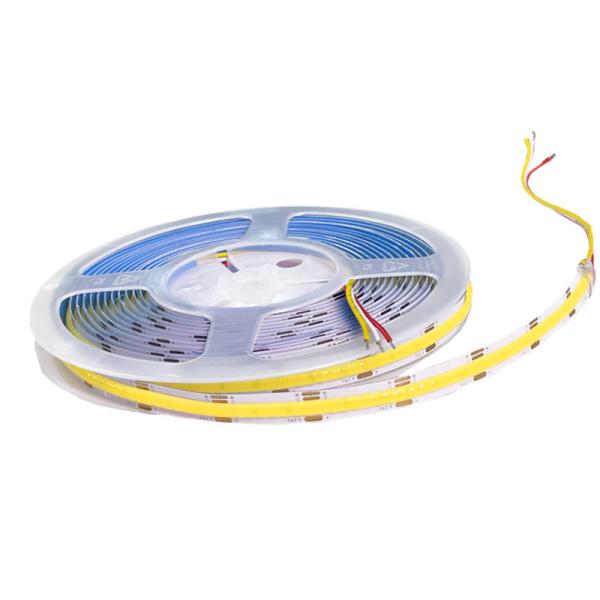 Quality Flexible 2700K Cob Cct Led Strip  Dc24v 10mm Led Strip No Dots for sale