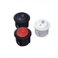 China 20MM ON-OFF Round Rocker Toggle 6A/250VAC 10A 125VAC Plastic Push Button Switch KCD1-105 factory