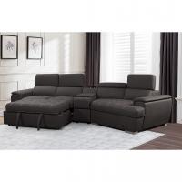 China High quality Modern style fabric corner sofa set with USB Sectional living room tea table set sofa factory
