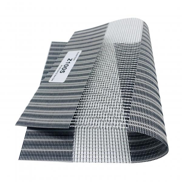 Quality 328GSM Antibacterial Sunscreen Zebra Fabric B1 Grade White Beige Gray for sale