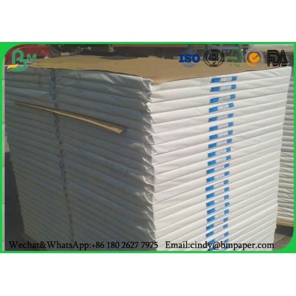 Quality 600 * 900mm 80gsm 90gsm Glossy Coated Paper Sheet For Printing Exercise Book for sale