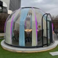 China Transparent Igloo Dome Tents Lodge Party Rental Room Clear Dome Tent House factory