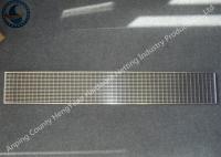China 304 Flat Stainless Steel Wedge Wire Screen Panels Anti Corrosion 0.2mm Slot factory