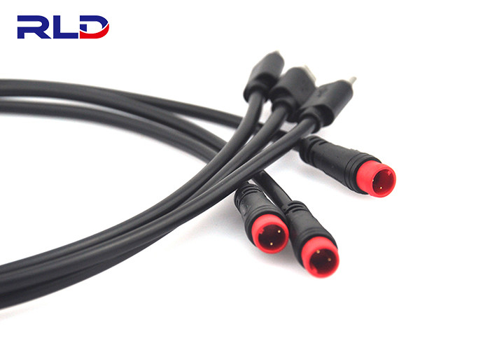 China Waterproof Ebike Battery Connectors , Switch Two Pin Outdoor Electrical Wire Connector factory