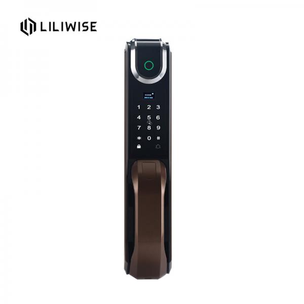 Quality Automatic Access Control Electronic Door Lock Golden , Black , Brown Color for sale