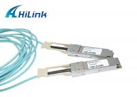 China 100G AOC Hilink Optical Active Cable For QSFP28 Port Switch factory