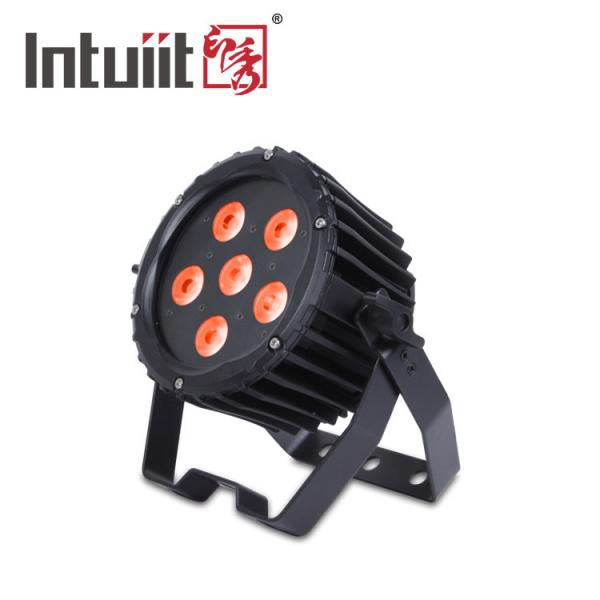 Quality Outdoor 6 LED mini RGBWA Good Color Mixing LED par can stage light for sale
