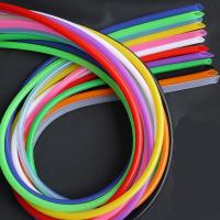 China Colored Soft Flexible Silicone Tubing 0.5-100mm OD Range FDA LFGB Approved factory