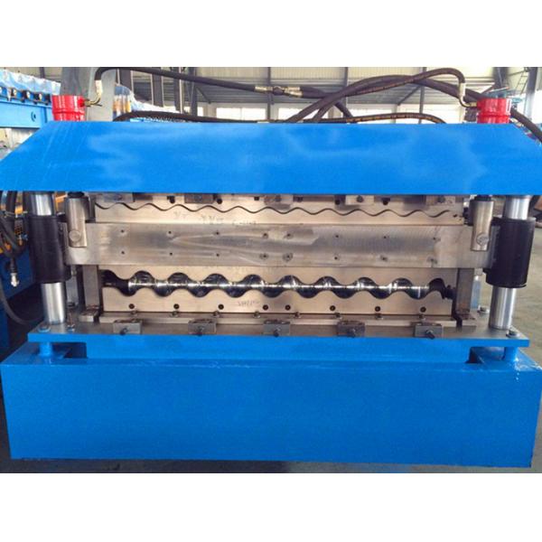 Quality Steel Sheet Roof   Roll Forming Machinery With  Hydraulic Cutting Device  11KW Motor for sale