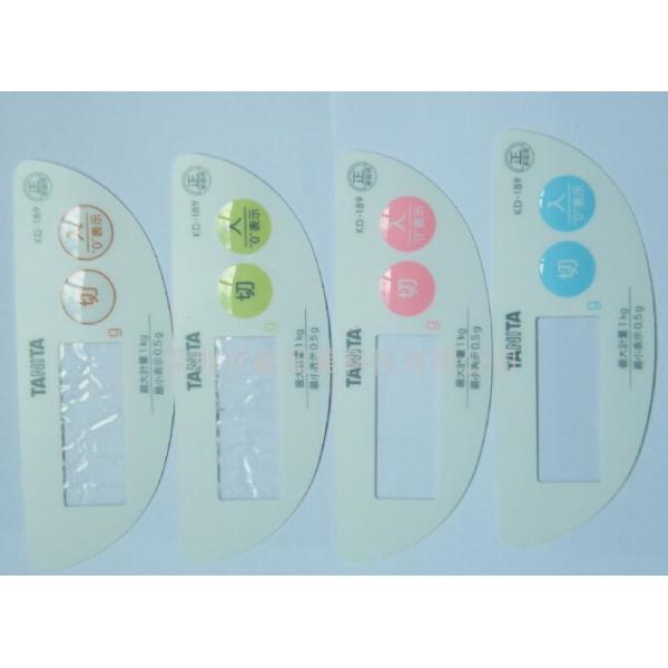 Quality Thin Film PET PC Flexible Membrane Switch Waterproof IP68 With SGS , Rohs for sale