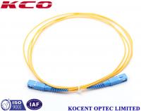 China PVC/LSZH Fiber Optic Cable Patch Cord SM SC/UPC-SC/UPC 2.0mm factory
